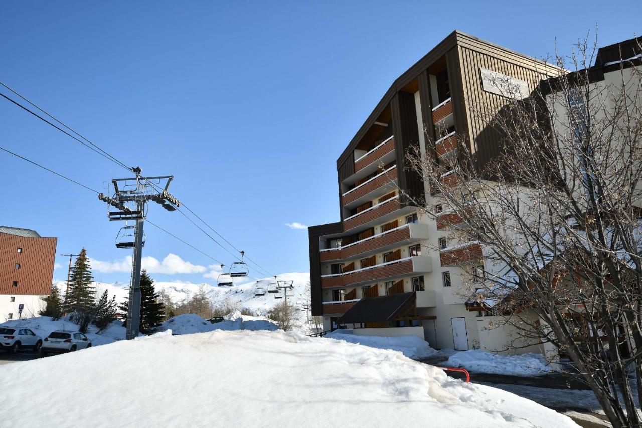 Superb View+Swim Pool+Smart Tv+Netflix+Projector Appartement Huez Buitenkant foto